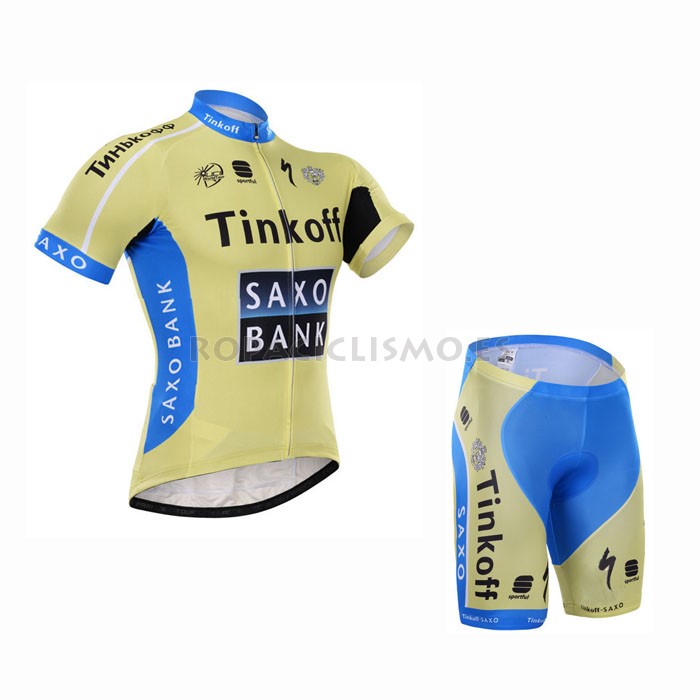 2015 Maillot Saxobank mangas cortas